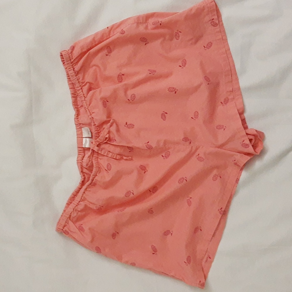 Victoria’s Secret Intimates 100% Cotton Pajama Short Shorts Pink Large VTG 90s